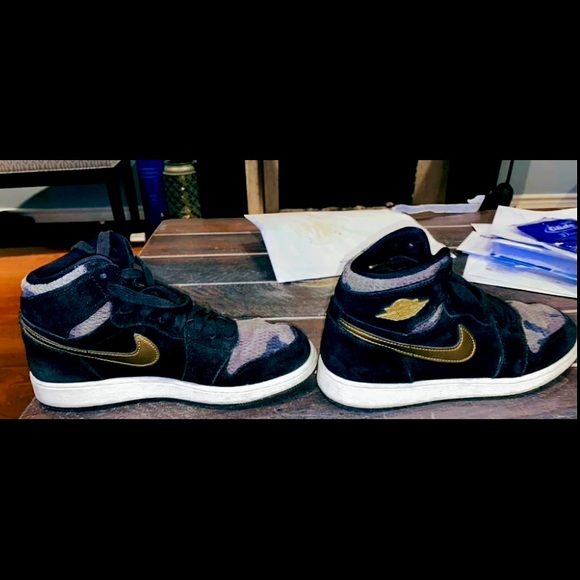 Jordan 1 Retro High Heiress Camo (GS) - Picture 1 of 2